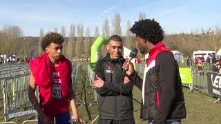 Interview Raphael KUNSENDE Teo Ruben BANINI  CROSS LIFA Verneuil  170219 [upl. by Tiffany]