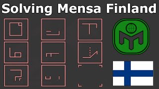 Mensa Finland Solved and Explained 145 IQ Answers [upl. by Mita]