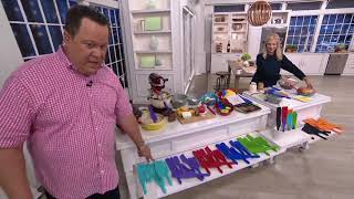 Mad Hungry 7Piece MultiUse Silicone Spurtle Set on QVC [upl. by Chemash]