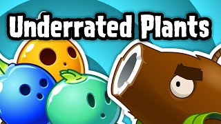 Underrated Plants in Plants VS Zombies 2 [upl. by Ayhtin29]