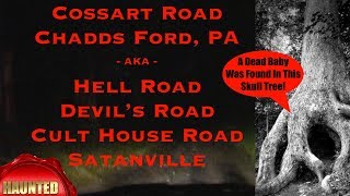 Chased by White Bronco amp Black Truck Off Hell Road Cult House Devils Road Cossart Rd Chadds Ford PA [upl. by Annauqal]