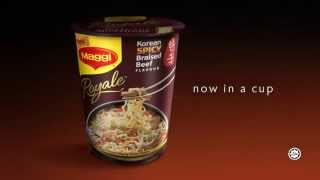 Now in a Cup MAGGI® Royale Korea Spicy Braised Beef [upl. by Thurman]