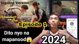 DESCENDANTS OF THE SUN TAGALOG DUBBED  Episode 1 Full Link 2024  Eric Articulo [upl. by Aivatnuhs200]