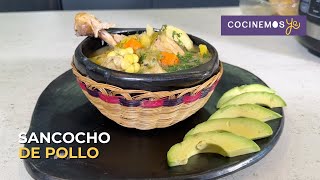 Fácil sancocho de pollo  En olla multifuncional [upl. by Adyaj]