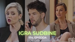 Igra sudbine 1114 epizoda  Laura priznaje Jovani da je i ona poludela za Lukom Lenka želi kući [upl. by Assiralc575]