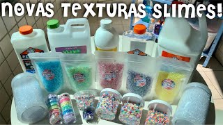 TENTEI CRIAR NOVAS TEXTURAS DE SLIMES  3 SLIMES NOVAS  NEW SLIME TEXTURES  NEW SLIMES TUTORIAL [upl. by Janeczka332]