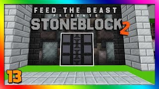 Stoneblock 2 Modpack  AE2 Inscriber Automation Episode 13 Modded Minecraft 1122 [upl. by Ailices]