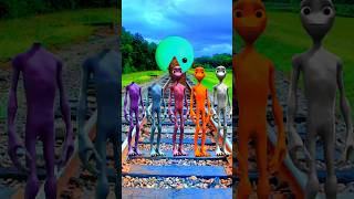 equal tenge tenge 5 different colours alien dance vs Gita 5 bigfoot [upl. by Smiley]