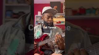 Call Tyrone Erykah Badu guitar cover [upl. by Joelynn]