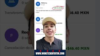 Como monetizar en tiktok monetizartiktok monetizar monetizartiktok🤑 [upl. by Inalan78]