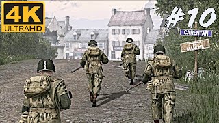 Call to Arms Gates of Hell Airborne  Mission The Eagles And The Devils  Secure Carentan🎮⚔️ Part10 [upl. by Assilev966]