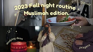 Muslimah ULTIMATE Night routine 🌙ㅣPrayers peaceful cozy amp simple [upl. by Prudy784]