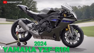 The Future of Racing Yamahas 2024 YZF R1M Redefines Track Performance [upl. by Quick]