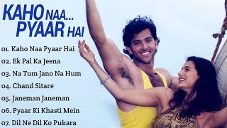 quotKaho Naa Pyaar Haiquot Audio JukeboxHrithik RoshanAmeesha Patel90s Bollywood JukeboxHindisongs [upl. by Hapte]