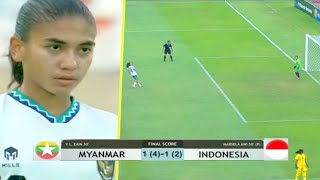 FULL HIGHLIGHT ADU PENALTI‼️ Timnas Putri Indonesia vs Myanmar Perebutan Tempat Ke3 Piala AFF U19 [upl. by Bennion471]