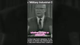 Beware the MilitaryIndustrial Complex Eisenhowers Warning newsporthealth [upl. by Eilatam]