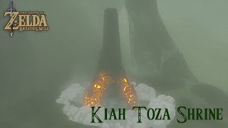 Legend of Zelda Breath of the Wild DLC EX Champion Quests  Revali’s Song  Kiah Toza Shrine [upl. by Venetia]