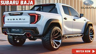 2025 Subaru Baja Small Pickup Official Reveal  FIRST LOOK [upl. by Ahsyekal131]