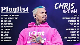 Chris Brown Greatest Hits Full Album 2024  Chris Brown Best Songs Playlist 2024 [upl. by Ag]