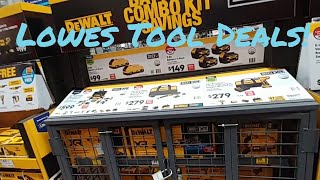 Lowes Pre Black Friday Tool Deals Walk Through 2023 [upl. by Adlesirg]