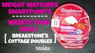 Weight Watchers SmartPoints  Breakstones Cottage Doubles  Weekly Food Fave [upl. by Hadeis]