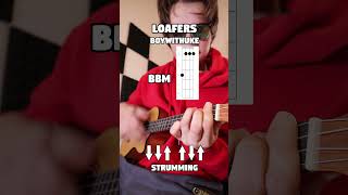 Loafers  BoyWithUke Ukulele Tutorial ukulele tutorial shorts boywithuke [upl. by Biddle780]