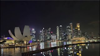 Singapore Night River Cruise Unveiling History on a Bumboat Journey [upl. by Aynas384]