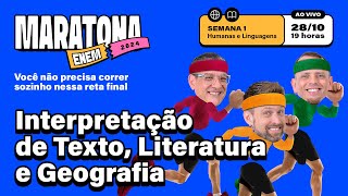 🏁MARATONA ENEM 2024  Aula 01 Ciências Humanas e Linguagens [upl. by Lach]