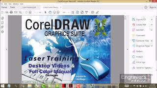 CorelDraw Training For Engravers Signmakers and Sandblasters [upl. by Amocat]