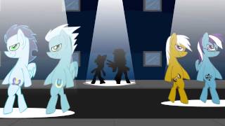 Michael Jackson amp MLP  Beat it PMV Apple Bloom amp BlackGryph0n [upl. by Gnouh]