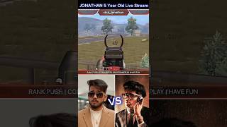 Jonathan VS Scout Old Live Stream 🥵 Whose is better bgmi shorts old [upl. by Yrneh]