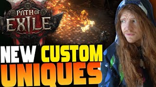 Path of Exile 2 Has New CUSTOM Unique Items [upl. by Ellatsirhc]