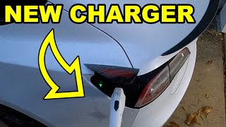 Testing a KHONS 10KW Charger on a Tesla [upl. by Ettigdirb]