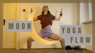 Moon Yoga Flow ⎟Close Your Day Feel The Peace  Sound Healing [upl. by Avilys]