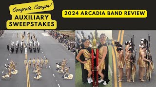 Canyon HS  Bonnie Annie Laurie  2024 Arcadia Band Review [upl. by Neumeyer889]