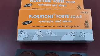 floratone forte bolus tablet uses in hindi prasadvet [upl. by Byrn]