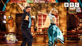 Nick Knowles and Luba Mushtuk American Smooth to Parklife by Blur ✨ BBC Strictly 2024 [upl. by Andee203]