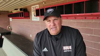 SIUE softball Head Coach Ben Sorden 31724 [upl. by Ryhpez]