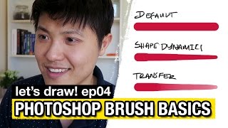 Best photoshop brush settings for painting with a wacom tablet [upl. by Modla]