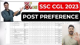 SSC CGL 2023 Post Preference  Post Details [upl. by Nagam542]