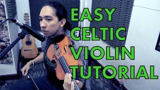 Colemans Cross Jig  Easy Celtic Violin Tutorial [upl. by Rozelle]