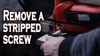 5 Ways to Remove Stripped Screws [upl. by Amber]