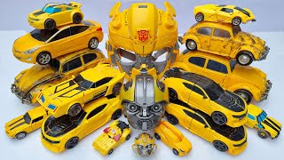 New BUMBLEBEE Transformers 7  Yellow Car Collection Robot Tobot HelloCarbot Rise of BEASTS Cartoon [upl. by Huber987]