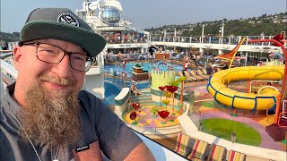 LIVESTREAM  On Ovation of the Seas SAIL AWAY PARTY from Seattle for an Alaskan Cruise [upl. by Netaf679]