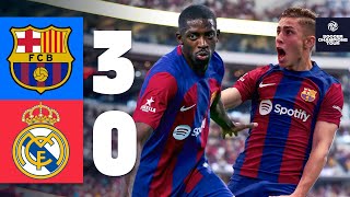 💥 HIGHLIGHTS I BARÇA 30 REAL MADRID 💥 EL CLÁSICO [upl. by Panter11]