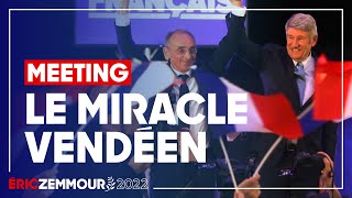 Éric Zemmour aux SablesdOlonne  Le miracle vendéen [upl. by Yelak]