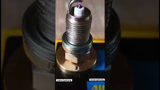 Iridium spark plug vs Normal spark plug [upl. by Kemppe]