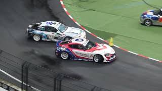 Drift Masters EC Warsaw 2024  TOP 4 Więcek vs McKeever [upl. by Aecila]