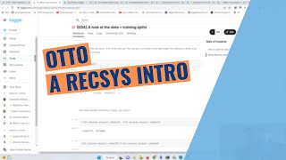 Introduction to the OTTO competition on Kaggle RecSys [upl. by Ettevad375]