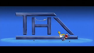 THX Logo The Simpsons Movie Upscaled HD 2007 [upl. by Rialb437]